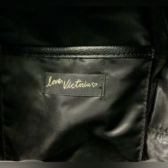 Victoria Secret Small Leather Back Pack - Picture 10 of 14